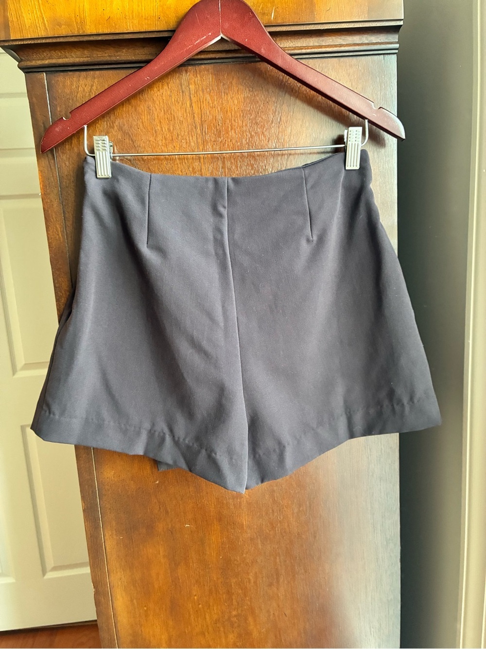 H&M Asymmetrical Wrap Skort – Brown Size 8 NWT - Picture 8 of 8